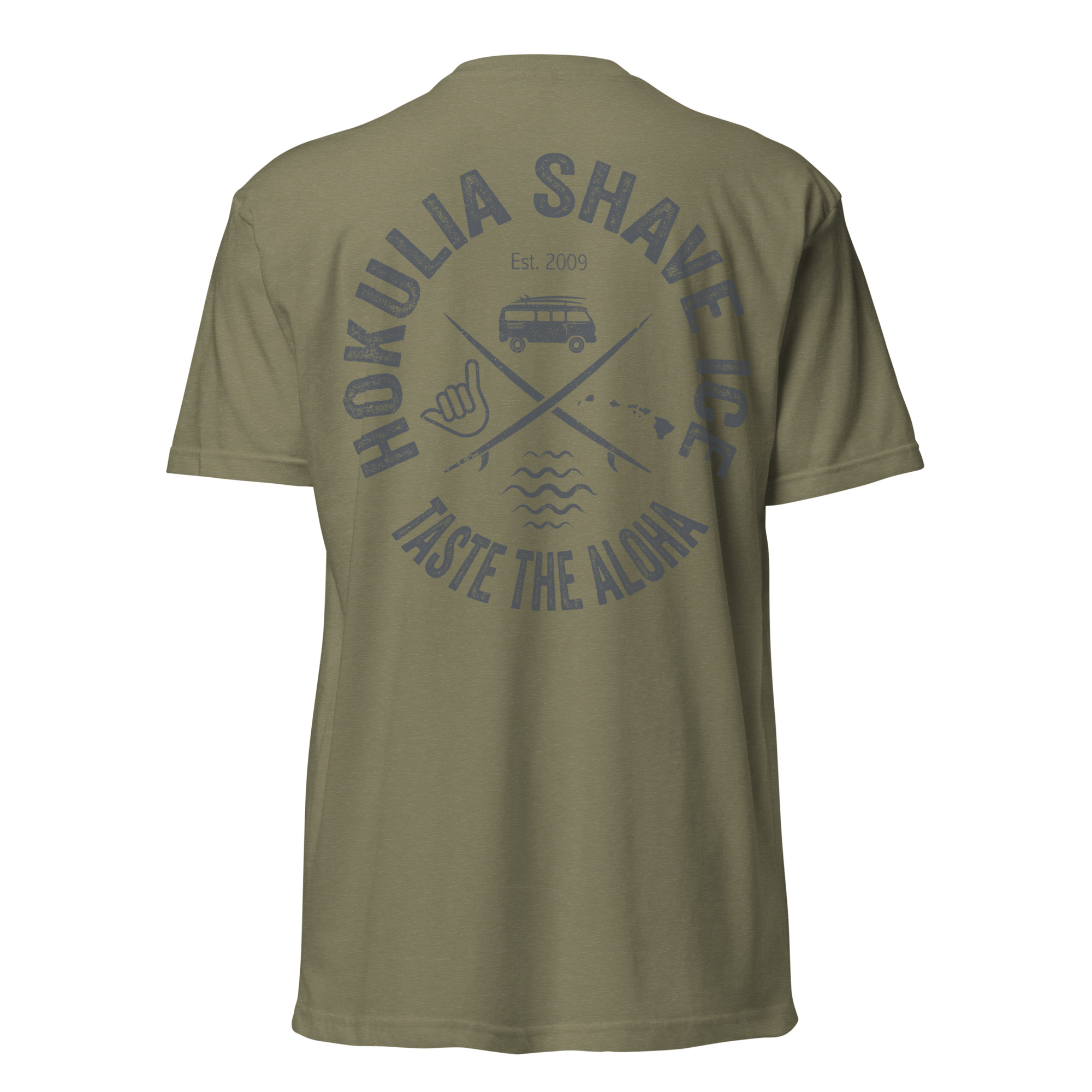 "Woody" Signature Unisex Tee - Military Green - Image 4