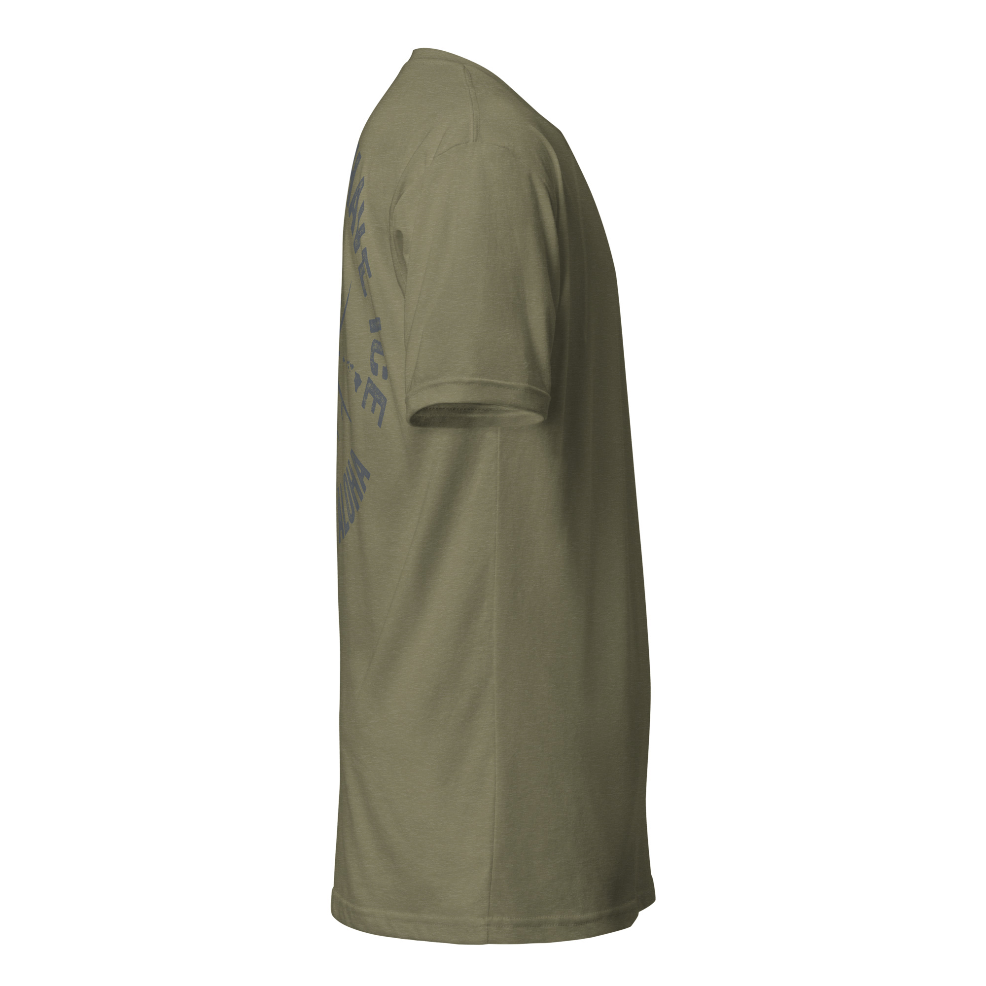 "Woody" Signature Unisex Tee - Military Green - Image 3