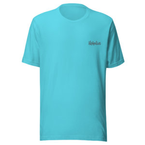 "Woody" Signature Unisex Tee - Tahitian Blue